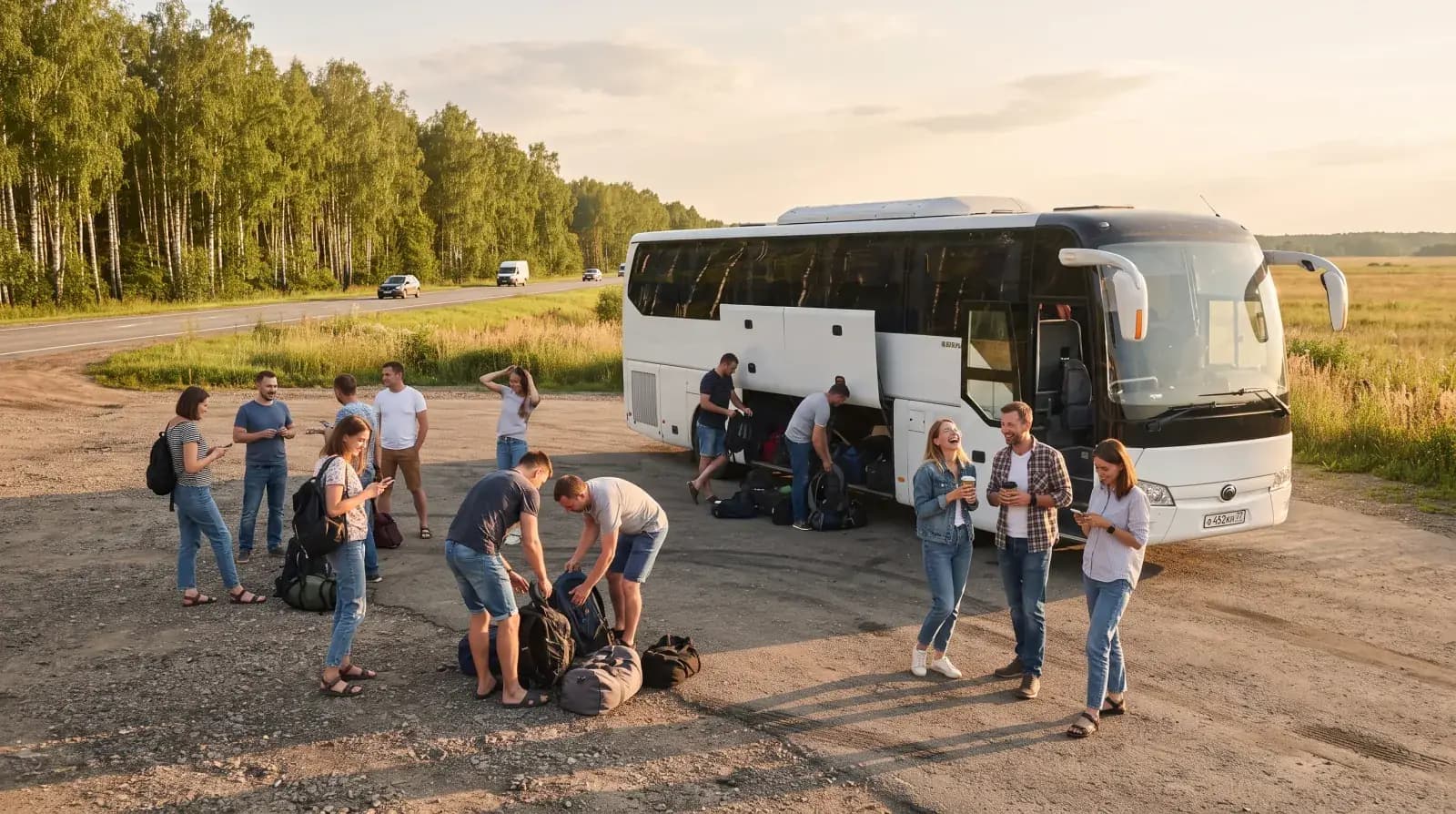 Путешествие на автобусе: плюсы и минусы для группы — автобус, поезд, самолёт или свои машины