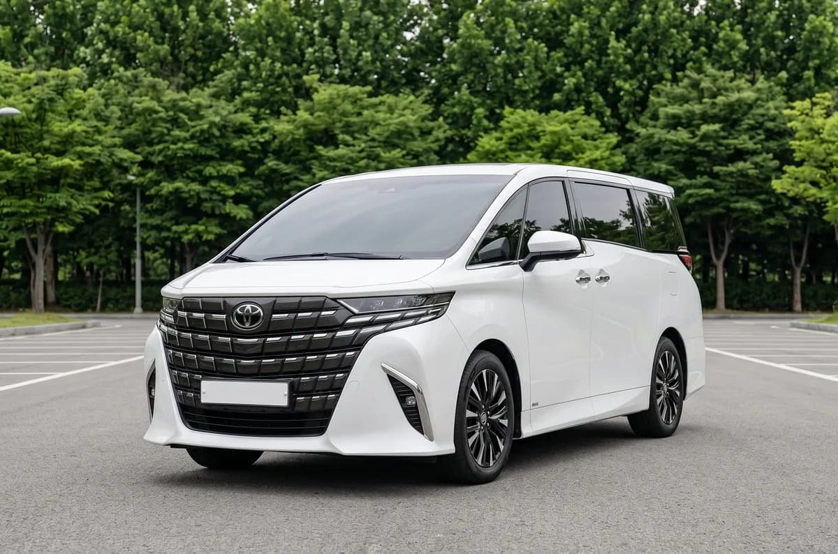 Аренда Toyota Alphard с водителем — минивэн (7 мест) на 7 мест