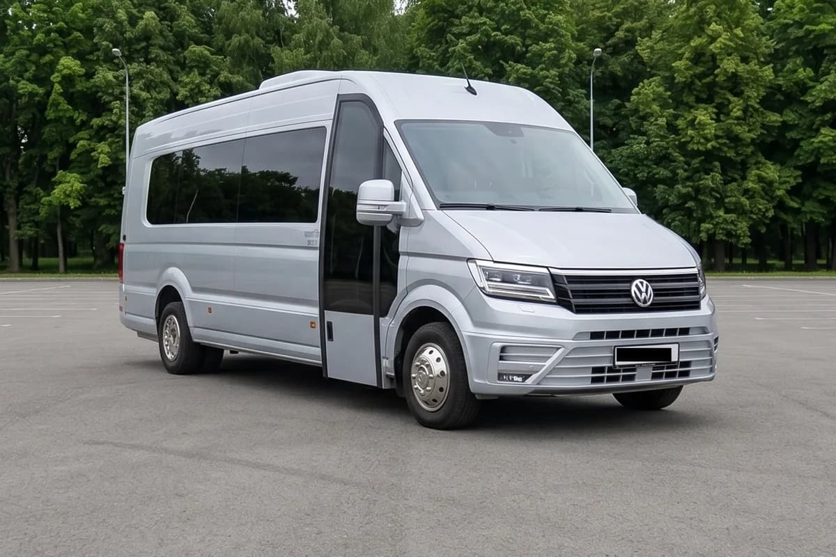 Аренда Volkswagen Crafter с водителем — микроавтобус (21 место) на 21 мест