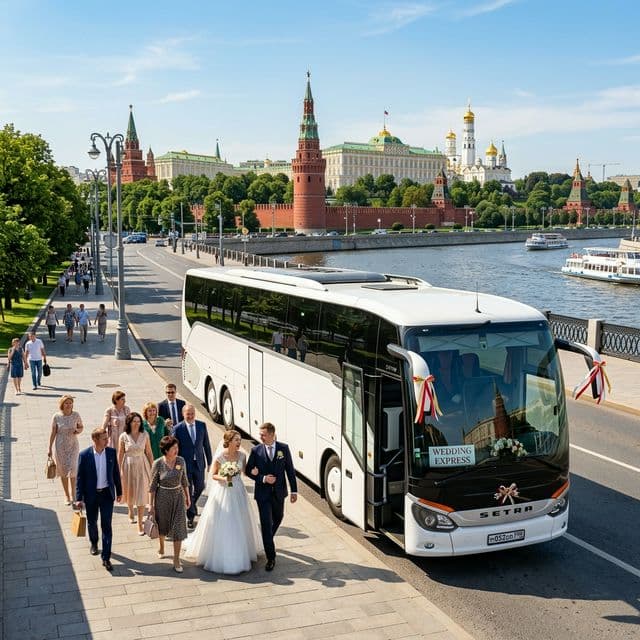 Автобус на свадьбу