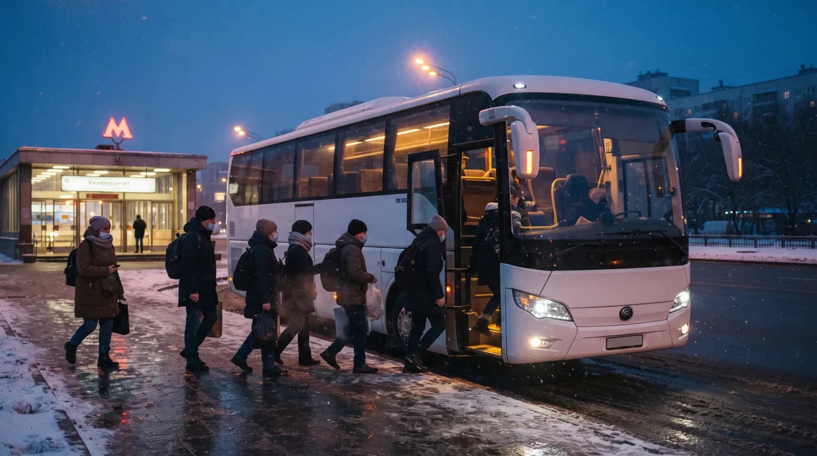 Как организовать регулярную развозку сотрудников: маршруты, точки сбора, график